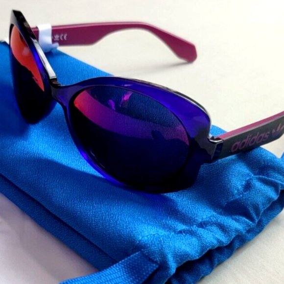 ADIDAS ORIGINALS Women\'s Butterfly Sunglasses 56mm Integrated Nose Guards New